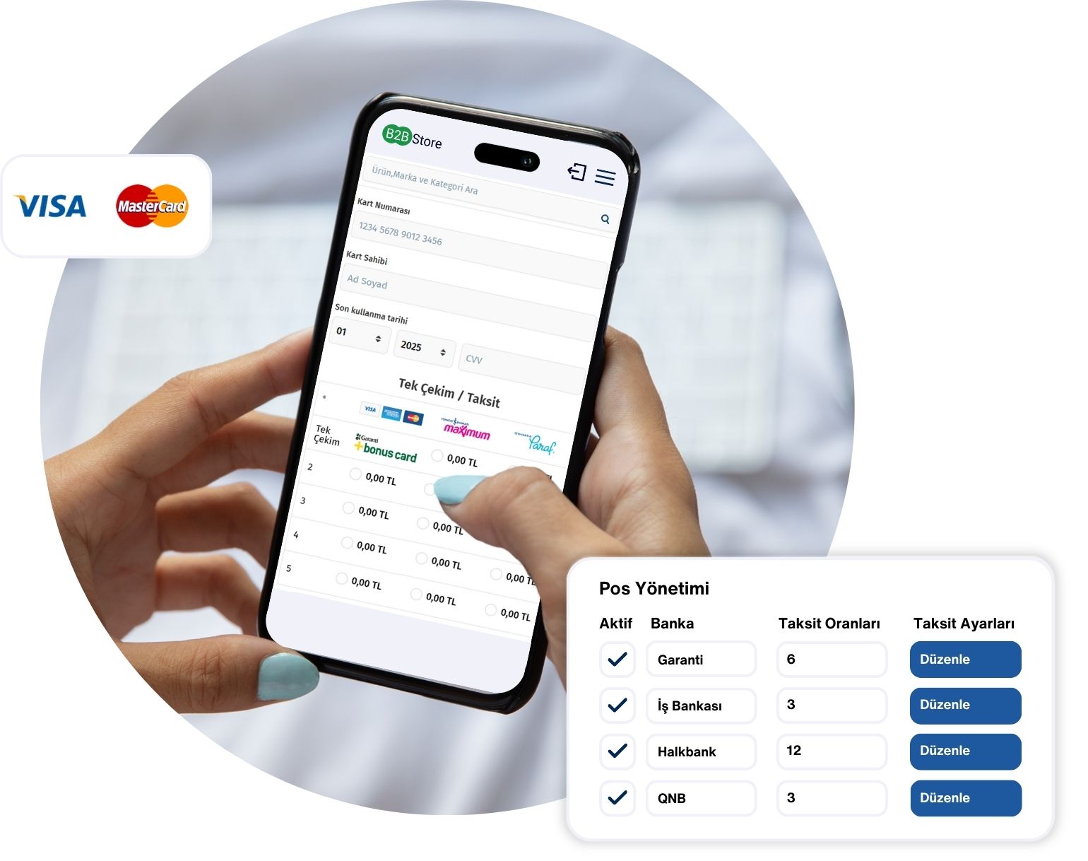 <b>Bayilerinizden</b> kolayca ödeme alın 1